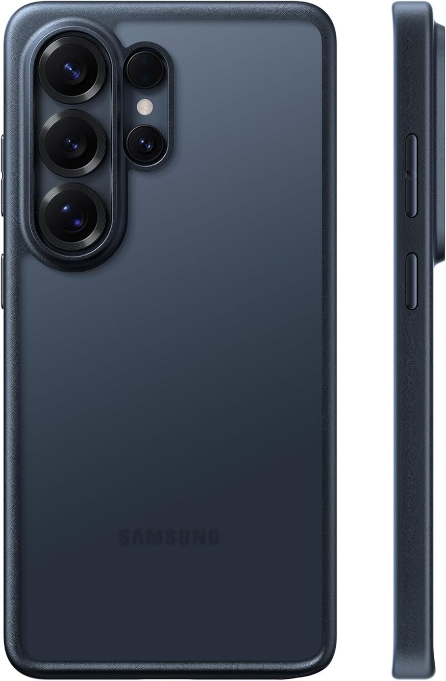 TORRAS for Samsung Galaxy S26 Ultra Case, Matte Translucent Black, Thin, 6.9''